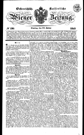 Wiener Zeitung 18430718 Seite: 1