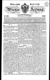 Wiener Zeitung 18430720 Seite: 1