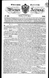 Wiener Zeitung 18430722 Seite: 1