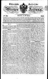 Wiener Zeitung 18430726 Seite: 1