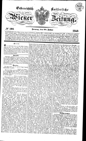 Wiener Zeitung 18430728 Seite: 1