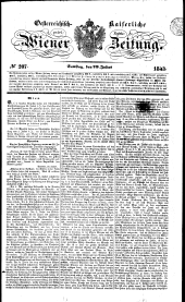 Wiener Zeitung 18430729 Seite: 1