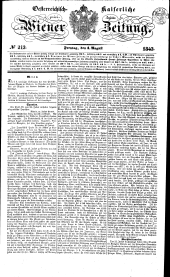 Wiener Zeitung 18430804 Seite: 1