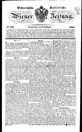 Wiener Zeitung 18430824 Seite: 1