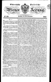 Wiener Zeitung 18430923 Seite: 1