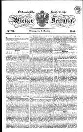Wiener Zeitung 18431001 Seite: 1