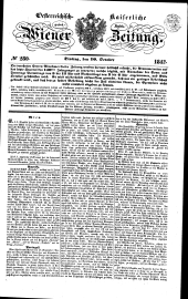 Wiener Zeitung 18431010 Seite: 1