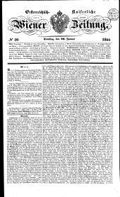 Wiener Zeitung 18440120 Seite: 1