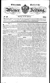 Wiener Zeitung 18440218 Seite: 1