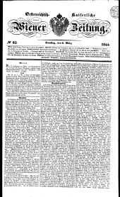 Wiener Zeitung 18440302 Seite: 1