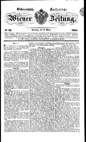 Wiener Zeitung 18440308 Seite: 1