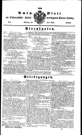 Wiener Zeitung 18440311 Seite: 11