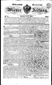 Wiener Zeitung 18440317 Seite: 1