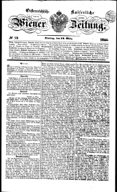 Wiener Zeitung 18440319 Seite: 1