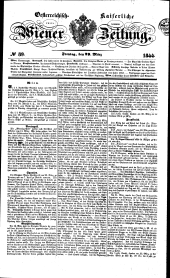 Wiener Zeitung 18440329 Seite: 1