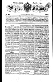 Wiener Zeitung 18440404 Seite: 1