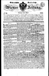 Wiener Zeitung 18440405 Seite: 1