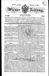 Wiener Zeitung 18440412 Seite: 1