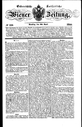 Wiener Zeitung 18440420 Seite: 1