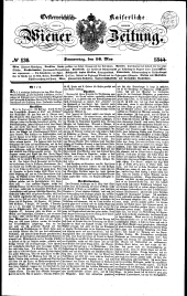 Wiener Zeitung 18440516 Seite: 1