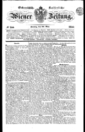 Wiener Zeitung 18440524 Seite: 1