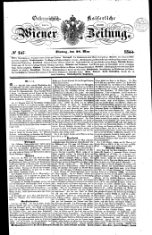 Wiener Zeitung 18440528 Seite: 1