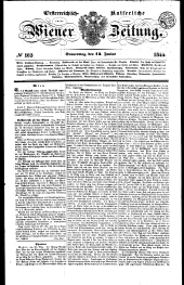 Wiener Zeitung 18440613 Seite: 1
