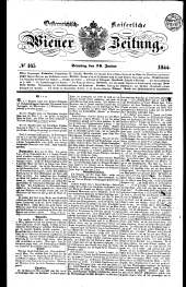 Wiener Zeitung 18440616 Seite: 1