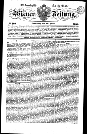 Wiener Zeitung 18440620 Seite: 1