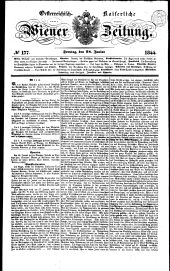 Wiener Zeitung 18440628 Seite: 1