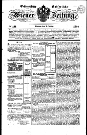 Wiener Zeitung 18440702 Seite: 1