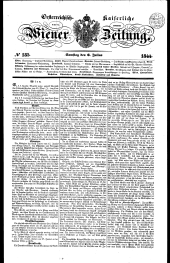 Wiener Zeitung 18440706 Seite: 1