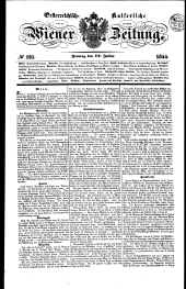 Wiener Zeitung 18440712 Seite: 1