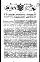 Wiener Zeitung 18440714 Seite: 1