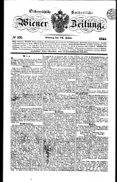 Wiener Zeitung 18440716 Seite: 1