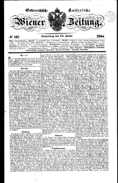 Wiener Zeitung 18440718 Seite: 1