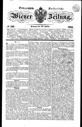 Wiener Zeitung 18440719 Seite: 1