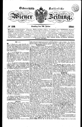 Wiener Zeitung 18440720 Seite: 1