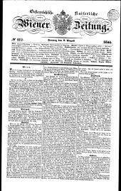 Wiener Zeitung 18440802 Seite: 1