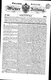 Wiener Zeitung 18440810 Seite: 1