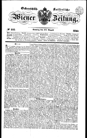 Wiener Zeitung 18440811 Seite: 1