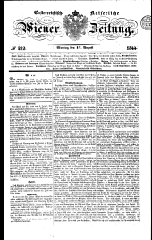Wiener Zeitung 18440812 Seite: 1