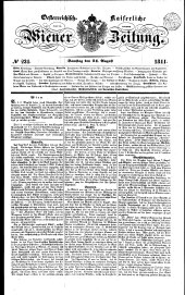 Wiener Zeitung 18440824 Seite: 1