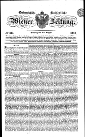 Wiener Zeitung 18440825 Seite: 1