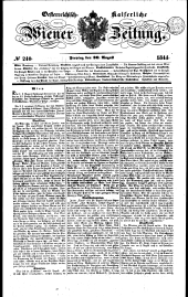 Wiener Zeitung 18440830 Seite: 1