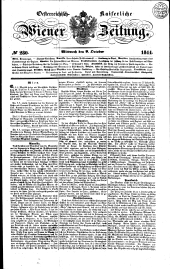 Wiener Zeitung 18441009 Seite: 1