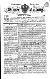 Wiener Zeitung 18441015 Seite: 1