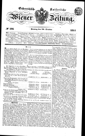 Wiener Zeitung 18441025 Seite: 1