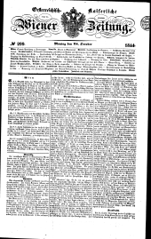 Wiener Zeitung 18441028 Seite: 1