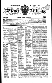 Wiener Zeitung 18441101 Seite: 1